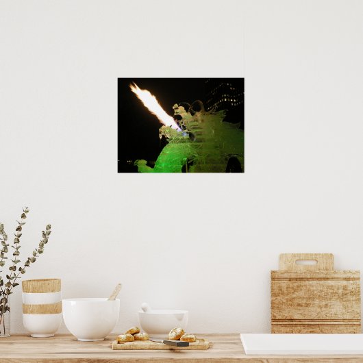 Poster Dragon de glace (Cuisine)