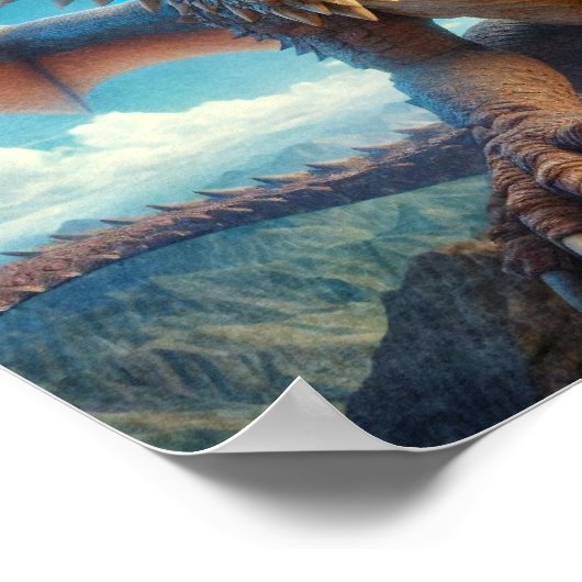 Poster Dragon de la montagne (Coin)