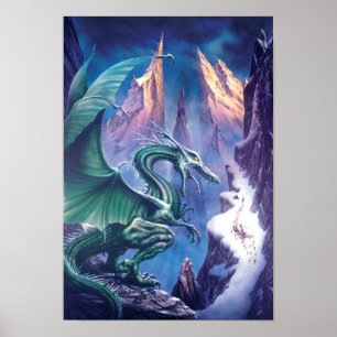 Poster Dragon de l'affiche du nord