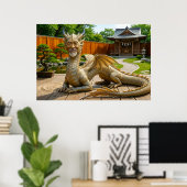 Poster Dragon de l'Équilibre (Bureau à domicile)