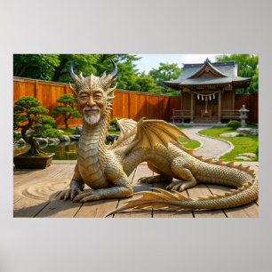 Poster Dragon de l'Équilibre