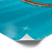 Poster Dragon de l'Est - Mythique Créature Imaginaire (Coin)