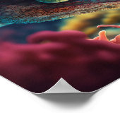 Poster Dragon de mer verdoyant (Coin)