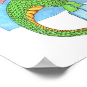 Poster Dragon de Neige (Coin)