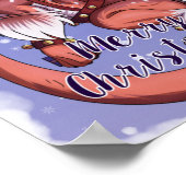 Poster Dragon de Noël (Coin)