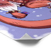 Poster Dragon de Noël (pas de texte) (Coin)
