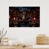 Poster Dragon de Pouvoir (Cuisine)