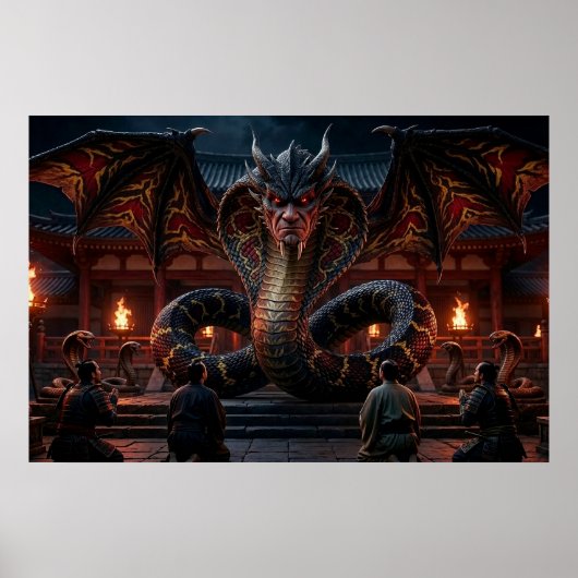 Poster Dragon de Pouvoir (Devant)