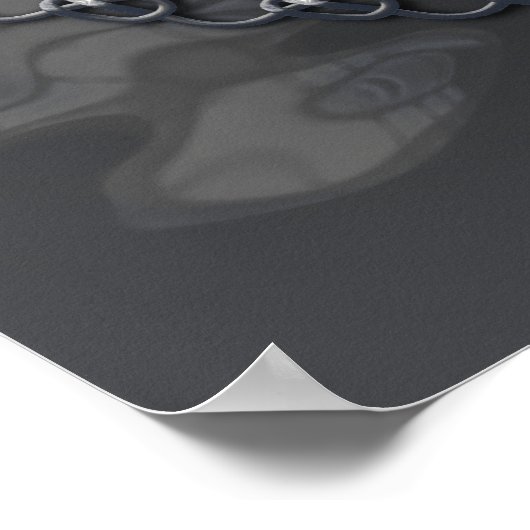 Poster Dragon de Silver Celtic (Coin)