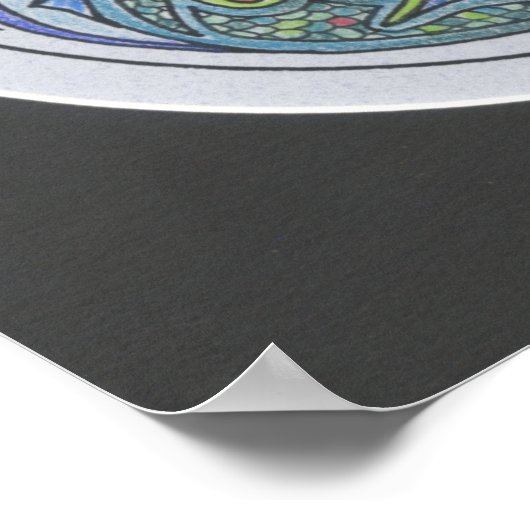 Poster Dragon d'eau (Coin)