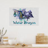 Poster Dragon d'eau (Cuisine)