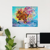 POSTER DRAGON DES MERS (Bureau à domicile)