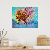POSTER DRAGON DES MERS (Cuisine)