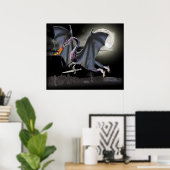 Poster dragon d'Imaginaire (Bureau à domicile)