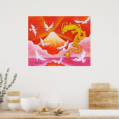 Poster Dragon Doré★ (Cuisine)