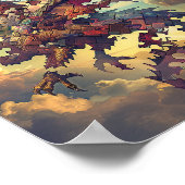 Poster Dragon du Puzzle du ciel brisé (Coin)