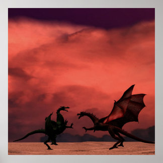 Poster Dragon Duel
