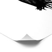 Poster Dragon en style tatouage (Coin)