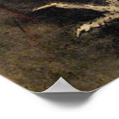 Poster Dragon et Fuji Katsushika Hokusai 1840 (Coin)