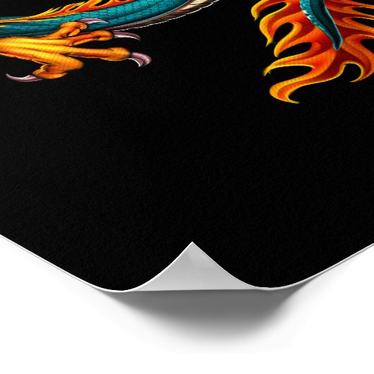 Poster Dragon et Phoenix (Coin)