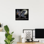 Poster dragon fantastique (Bureau à domicile)