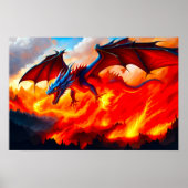 Poster Dragon fire (Devant)