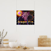 Poster Dragon Fire - Art Fantastique (Cuisine)