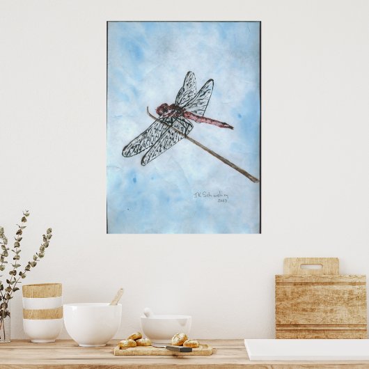 Poster Dragon Fly (Cuisine)