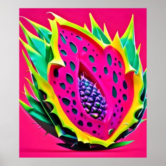 Poster Dragon Fruit Dream (Devant)