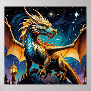 Poster Dragon génial