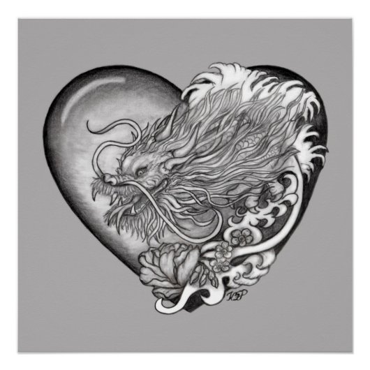 Poster Dragon Heart (Devant)