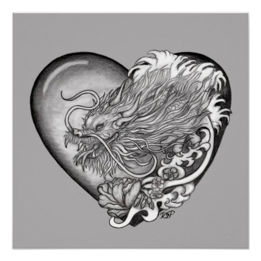 Poster Dragon Heart (Devant)