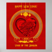 Poster Dragon Heart, Année du Dragon (Devant)