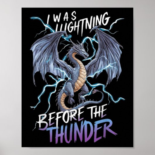 Poster Dragon Imaginaire Art Design (Devant)