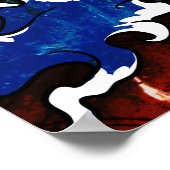 Poster Dragon japonais (Coin)