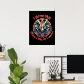 Poster Dragon - Je n'échoue jamais, que je gagne ou que j (Bureau à domicile)
