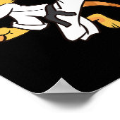 Poster Dragon Karaté Samurai Lizard Drago Bardé (Coin)