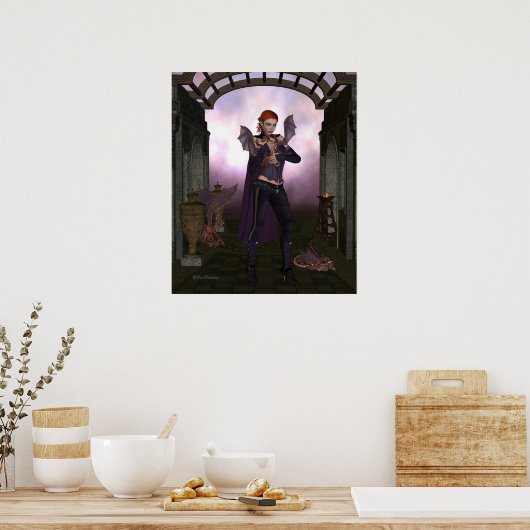 Poster "Dragon Keeper" (Cuisine)