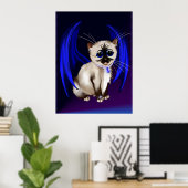 Poster Dragon Kitty (Bureau à domicile)