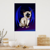 Poster Dragon Kitty (Cuisine)