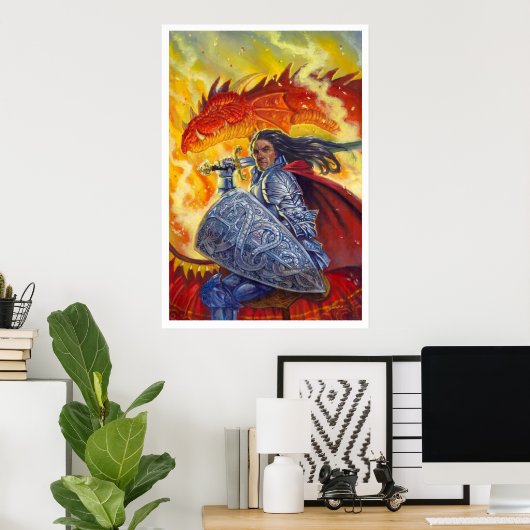 Poster Dragon Knight (Bureau à domicile)