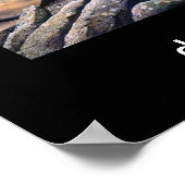 Poster dragon noir (Coin)