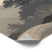 Poster Dragon noir (Coin)