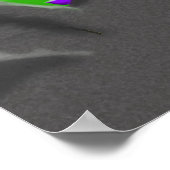 Poster Dragon noir (Coin)