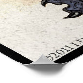 Poster Dragon oriental (Coin)