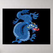 Poster Dragon oriental (Devant)