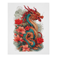 Dragon oriental puissant