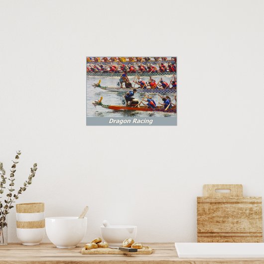 Poster Dragon Racing (Cuisine)