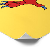 Poster Dragon Rampant Gules (Coin)