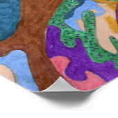 Poster Dragon Ride, Original Abstrait (Coin)